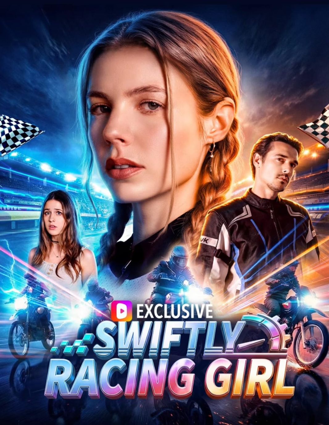 Swiftly Racing Girl poster